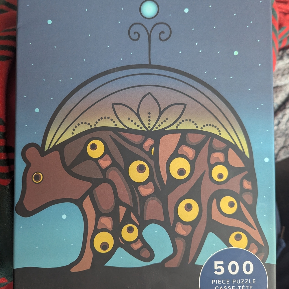 Hobbry 500  Puzzle by Morningstar Bear Clan Indigenous First Nation INSPIRE